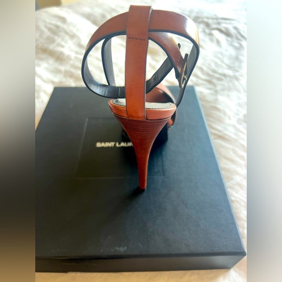 *NEW* Saint Laurent Tribute Sandals 105mm - Picture 2 of 2